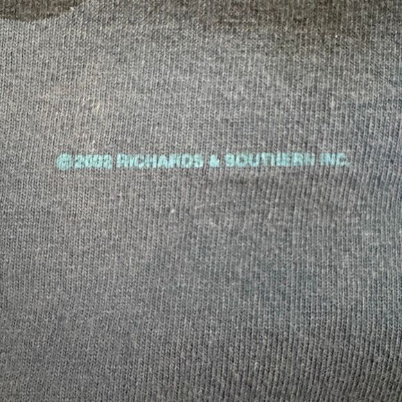 Vintage Y2K George Jones The Rock 2002 Blue Tour Shirt Size XXL Country Possum - Picture 4 of 8